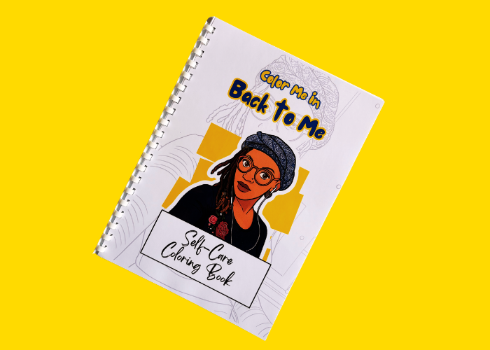 Adult Self-Care Coloring Book